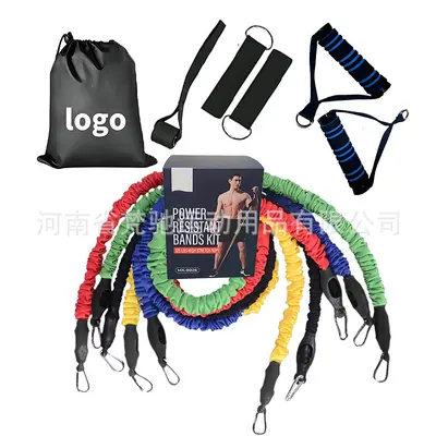 Multifunctional Fitness Resistance Band for Back and Strength Training - 1