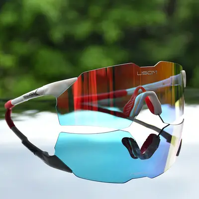 TR90 Color-Changing Cycling and Marathon Running Glasses - 2