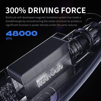 V6Pro ultrasonik elektrikli diş fırçası, manyetik başlık
