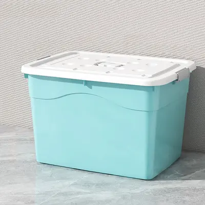 Plastik saklama kutusu, ekstra büyük kapasiteli, giysi ve oyuncaklar için - 10