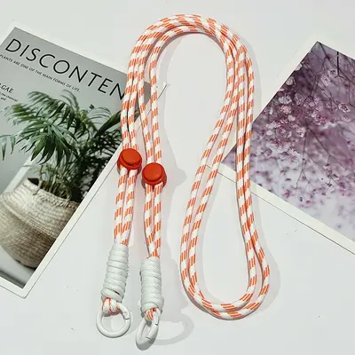 Adjustable Crossbody Phone Strap, Woven Knotted, Anti-Lost - 10
