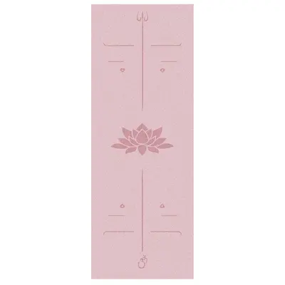Yoga matı 80cm, hindistan cevizi lifli, 5mm, kaymaz