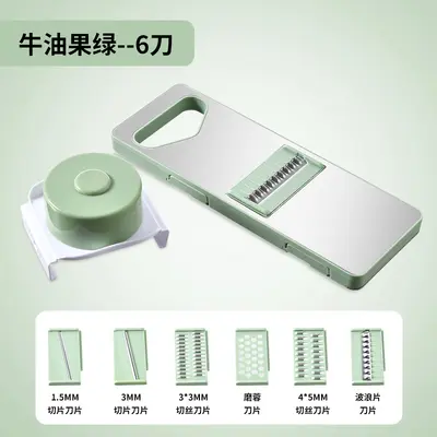 Home type potato grater stainless steel multifunctional vegetable chopper kitchen vegetable cutter carrot grater - 11