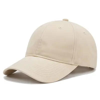 High Quality Oversized Sweatband Water-Washed Cotton Baseball Cap Soft Top Sun Character Buckle Duck Tongue Cap Men's Blank Sunproof Sunshade Hat - 11