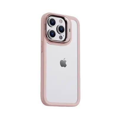 Phone case for iPhone 14, TPU+PC, zinc alloy bracket - 8