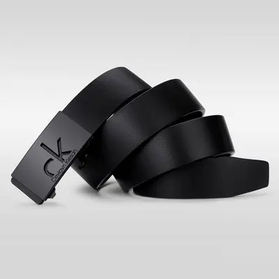Best-Selling Men's Genuine Leather Automatic Buckle Belt, Toothless Design, Business Casual Style for Middle-Aged and Young Men - 3