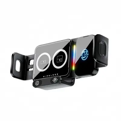 Foldable Screen Car Air Vent Phone Holder with Wireless Charging - 6