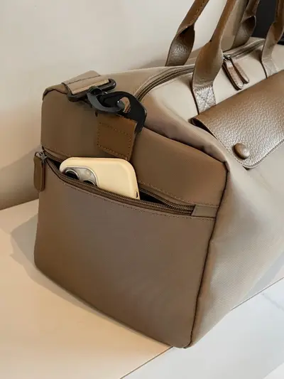Cross-border large capacity dry and wet separation sports bag waterproof Oxford fabric portable crossbody travel bag lightweight business trip luggage - 5
