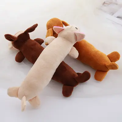 Игрушка для собак из хлопковой верёвки от производителя, прочная жевательная игрушка для щенков, игрушка-помощник при прорезывании зубов для собак малых и средних пород, например померанских шпицев, оптом - 4