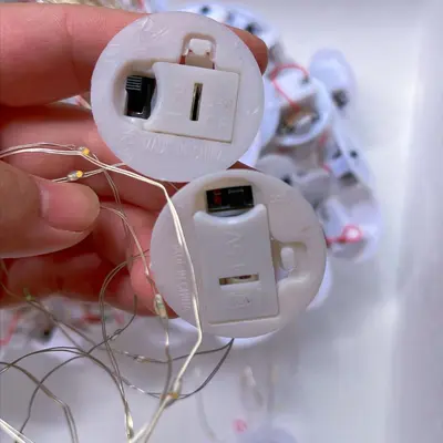 LED küçük kutu ışık dizisi, yuvarlak taban, 2032 dijital