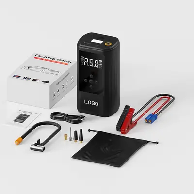 12V Car Jump Starter Power Bank, High Capacity - 7