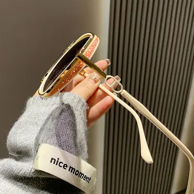 Large Frame UV Protection Sunglasses for Women - 5