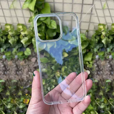 iPhone 16 Pro için uygun, şık şeffaf TPU telefon kılıfı, Apple 16 için sararmaz, yüksek şeffaflıkta, ultra ince ve yumuşak kılıf. - 2