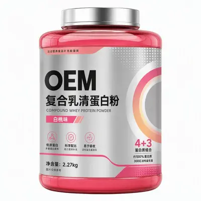 Sport-Proteinpulver mit Soja und Molkenisolat, Private Label