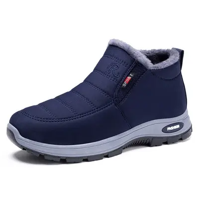 Women's Winter Cotton Boots, Fleece-Lined, Warm - 11