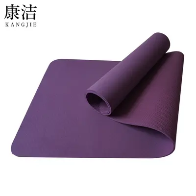 6mm TPE Yoga Mat, Non-Slip, Eco-Friendly, Two-Tone, Second Grade - 4