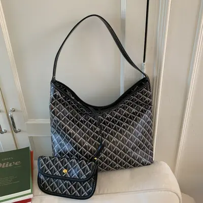 Large Capacity Women's Quilted Tote Bag Single Shoulder - 11