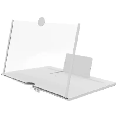 Mobile phone screen magnifier 3D high-definition display desktop pull-out mobile phone stand 10 inch 12 inch cross-border wholesale