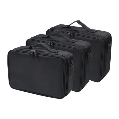 Portable Professional Makeup Bag, Large Capacity Tattoo Tool Kit with Dividers - 6