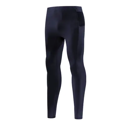 Men's High-Elastic Compression Pants for Marathon Running and Fitness - 8
