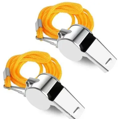 High-Pitched Metal Referee Whistle, Copper Basketball Whistle - 6