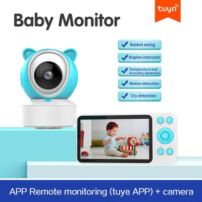 Wireless Baby Monitor with Camera, Sleep and Crying Sound Detection