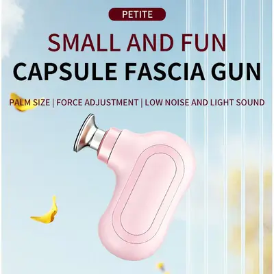 Mini-Faszienpistole für die Tasche, elektrisch, tragbar, Geschwindigkeitsvarianten