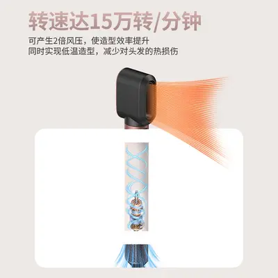 Mosen HS09 Curling Iron, Multifunctional Styler, Negative Ion, Smart Temperature Control
