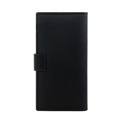 Lange Herren-Geldbörse Magnetverschluss Einzelknopf Hochformat - 3