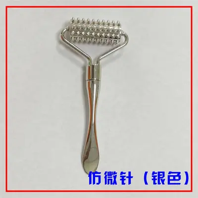 Augencreme-Stick aus Metall mit Mikronadel-Roller - 7