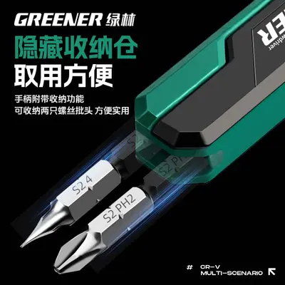 Factory Direct Supply Lvelin Narrow Space Special High-Speed Ratchet Screwdriver Set with Reversible Right Angle Bent Head