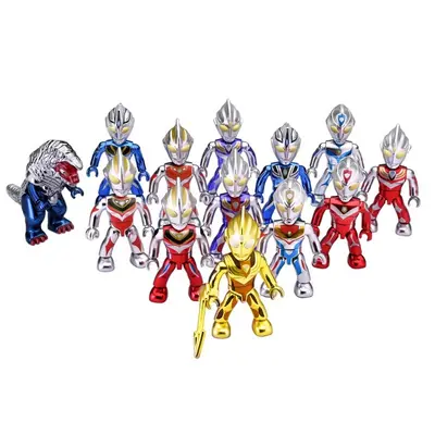 Tiga Blind Box Building Block Figure Set, Children's Educational Assembly Toy - 6