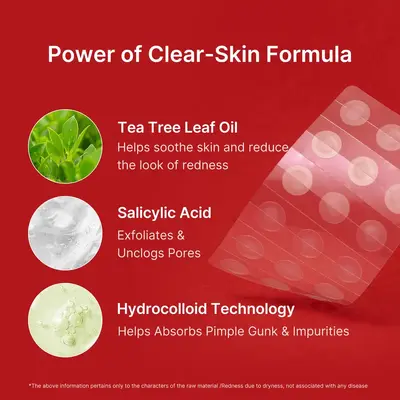 跨境TK爆品med 皮肤护理贴胶体透明隐形祛痘贴 acne pimple patch