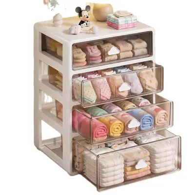 Baby-Kleiderschrank-Organizer, Schublade, Kleidungs- und Zubehörspeicher