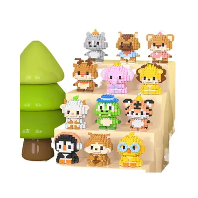 Wow W1502 Lego-Compatible Building Set, Educational Small Animal Toys for Kids - 5