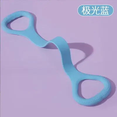 Widerstandsband in Form einer 8, elastisches Yoga-Seil für Heimtraining
