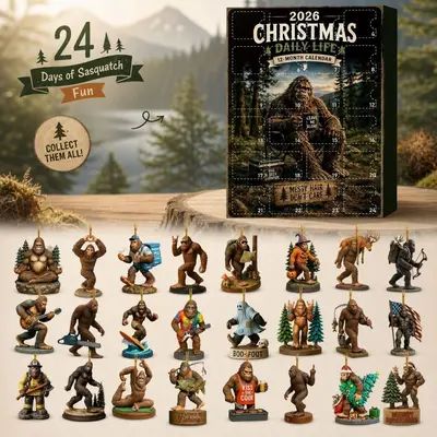 Weihnachts-Countdown-Blindbox mit Bigfoot-Anhänger - 2