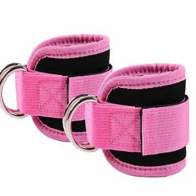Cross-border Gantry Ankle Strap Leg Strength Training Glute Equipment Resistance Cable Assist Strap Foot Ring Ankle Cuff