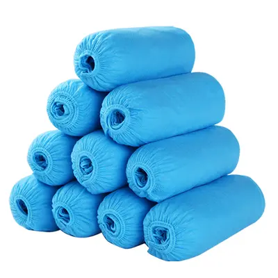 Disposable Non-Slip Shoe Covers, Waterproof, Non-Woven Fabric - 8