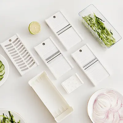 Multifunctional vegetable cutter manual potato slicer grater - 3