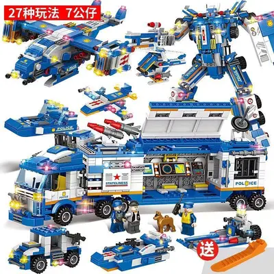 Eagle Special Forces Aircraft Carrier Military Building Block Set for Boys - 11