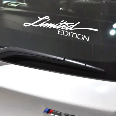 Laser Reflective English Letter Sticker for Cars and Electric Motorcycles