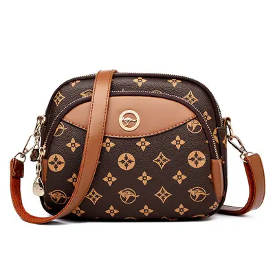 Women's Shoulder Bag, Leather-Look, Multi-Layer, 2026 Korean Style - 7