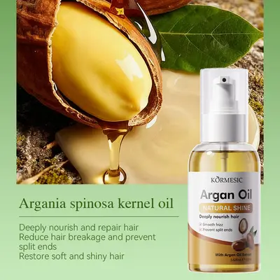 KORMESIC Olive Hair Care Oil for Soft, Smooth Hair - 4
