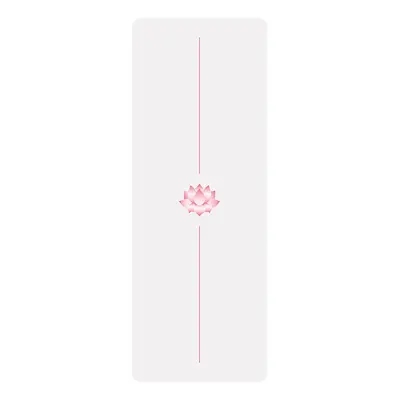 Lotus Pattern Printed Yoga Mat PU Natural Rubber Non-Slip Non-Fading - 12