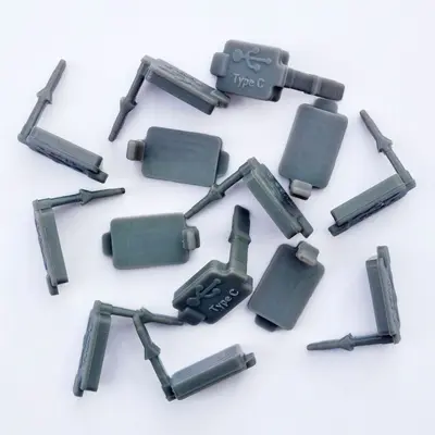 Type-C und USB Silikon-Staubschutzstöpsel, wasserdicht