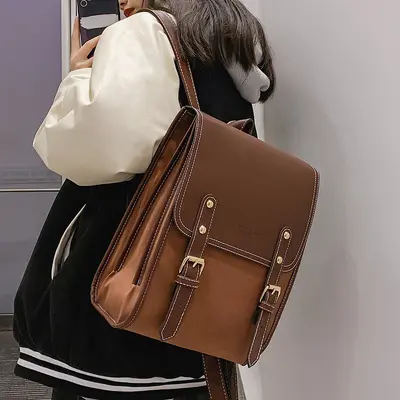 Japanese-Style Women's Student Backpack Summer Shoulder Bag - 1