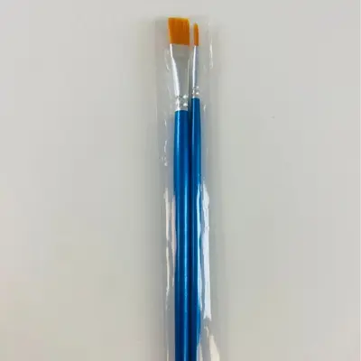 12-piece brush set, nylon, acrylic and gouache paint - 8