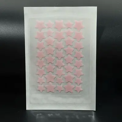 Hydrokolloid-Akne-Pflaster, 40 Stück, bunte Sternform, abdeckend, hautfreundlich, unsichtbar, atmungsaktiv, wasserfest, Großhandel aus Herstellerlagerbestand. - 13