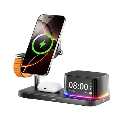Qi2.2 Magnetic 25W Wireless Charger with Cooling, 6-in-1